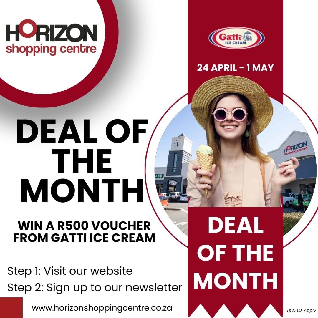 DEAL OF THE MONTH APRIL