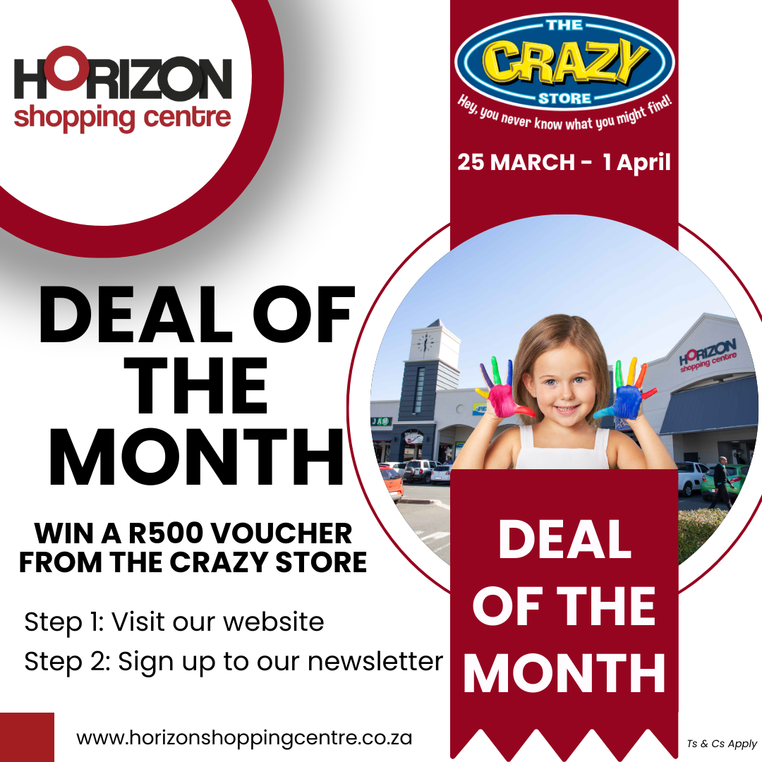 DEAL OF THE MONTH : MARCH